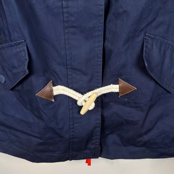 Boden navy cotton toggle jacket - Picture 2 of 9